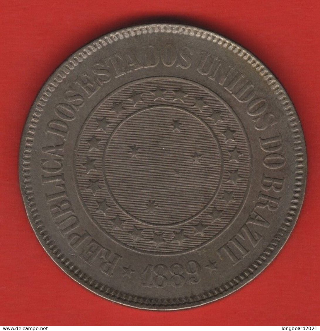 BRAZIL - 200 REIS 1889 - Brazilië