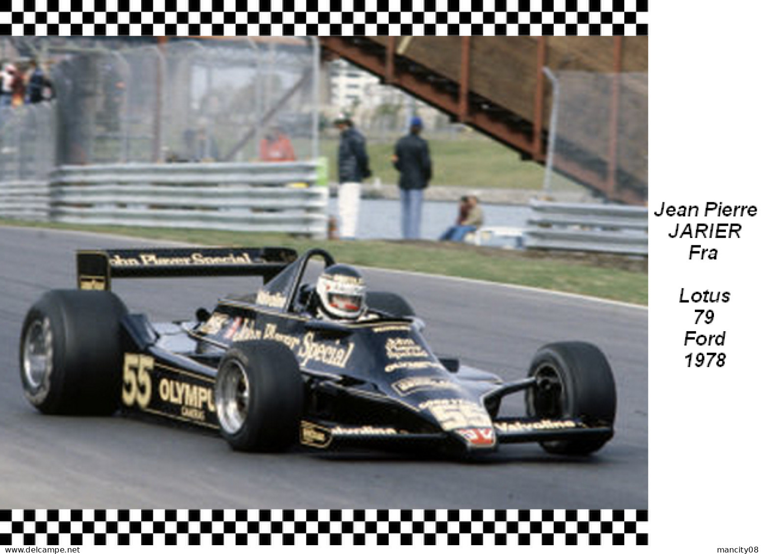 Jean Pierre  Jarier  Lotus 79 1978 - Grand Prix / F1