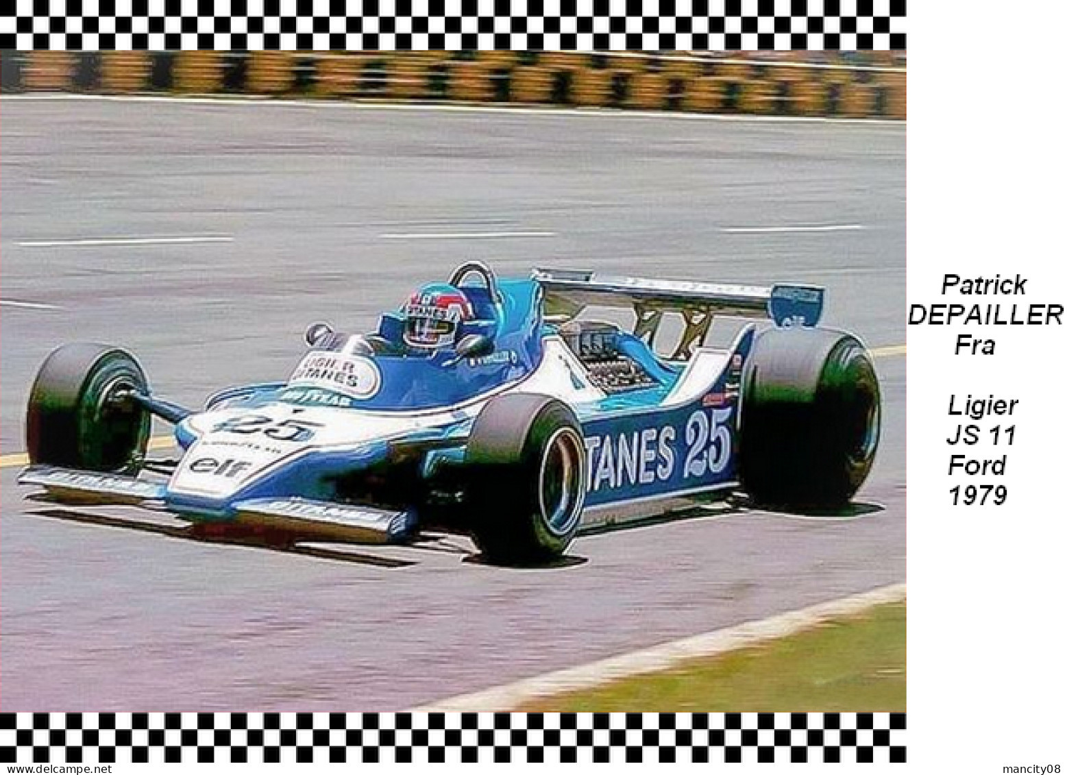 Patrick  Depailler  Ligier JS11 1979 - Grand Prix / F1