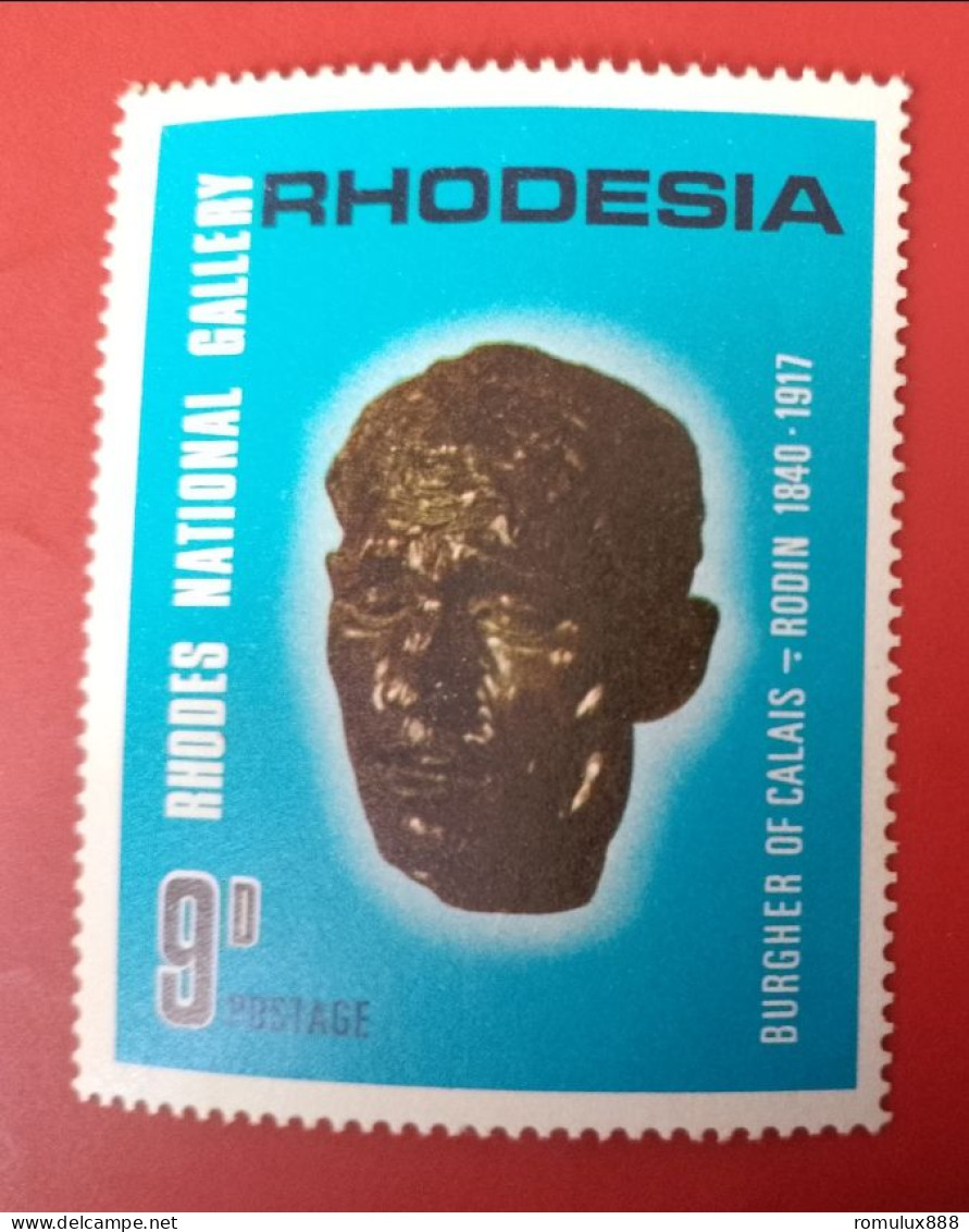 RHODESIA 1967 OPENING RHODES GALLERY 172A DOT UNDER HYPHEN FLAW - Rhodesien (1964-1980)