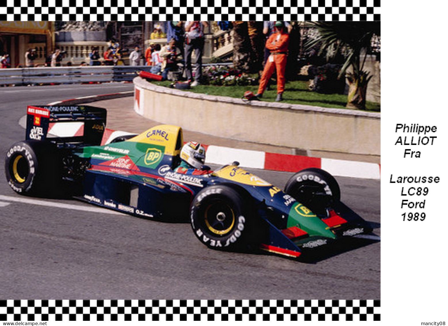Philippe Alliot  Larousse LC89 1989 - Grand Prix / F1