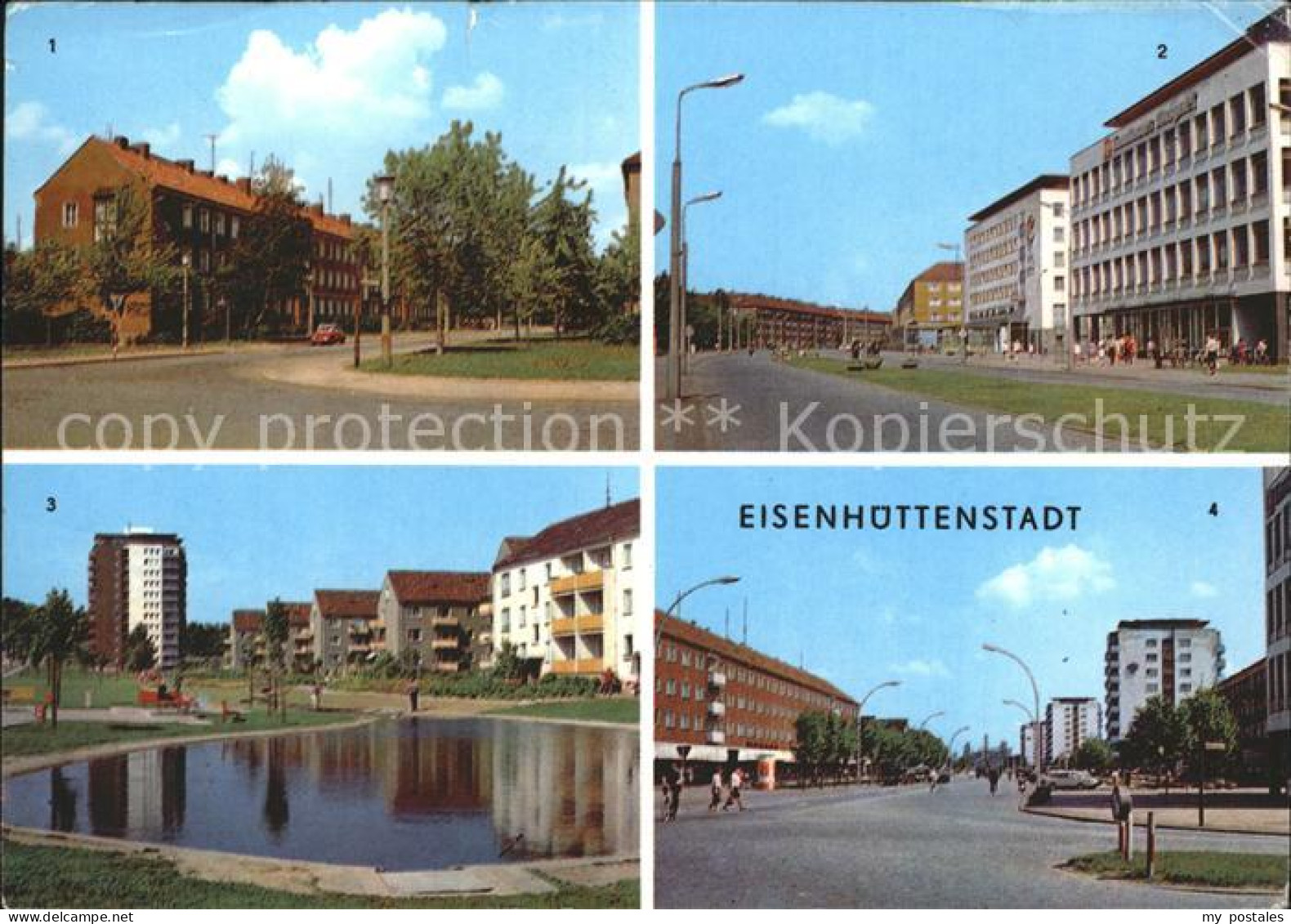 72179660 Eisenhuettenstadt Strasse Der Republik Kaufhaus Magnet Arbeiterwohnhote - Eisenhuettenstadt