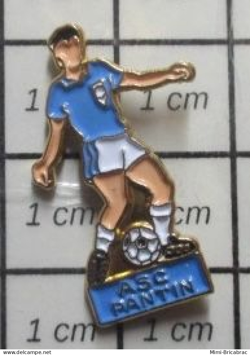 417 Pin's Pins / Beau Et Rare / SPORTS / CLUB FOOTBALL ASC PANTIN Tchao ! - Football