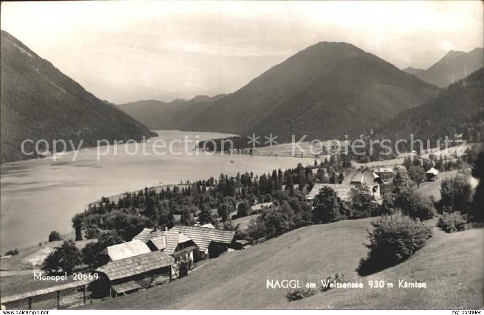 72167324 Naggl Weissensee Panorama Naggl Weissensee - Weissensee