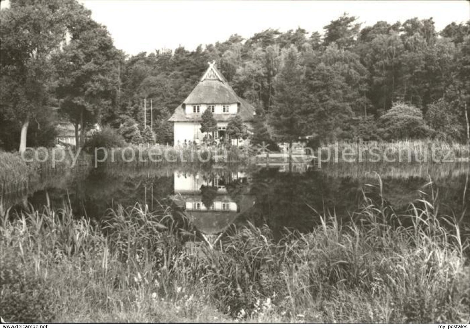 72167115 Parchim Mecklenburg-Vorpommern Kinderkurheim Markower Muehle Teich Parc - Parchim