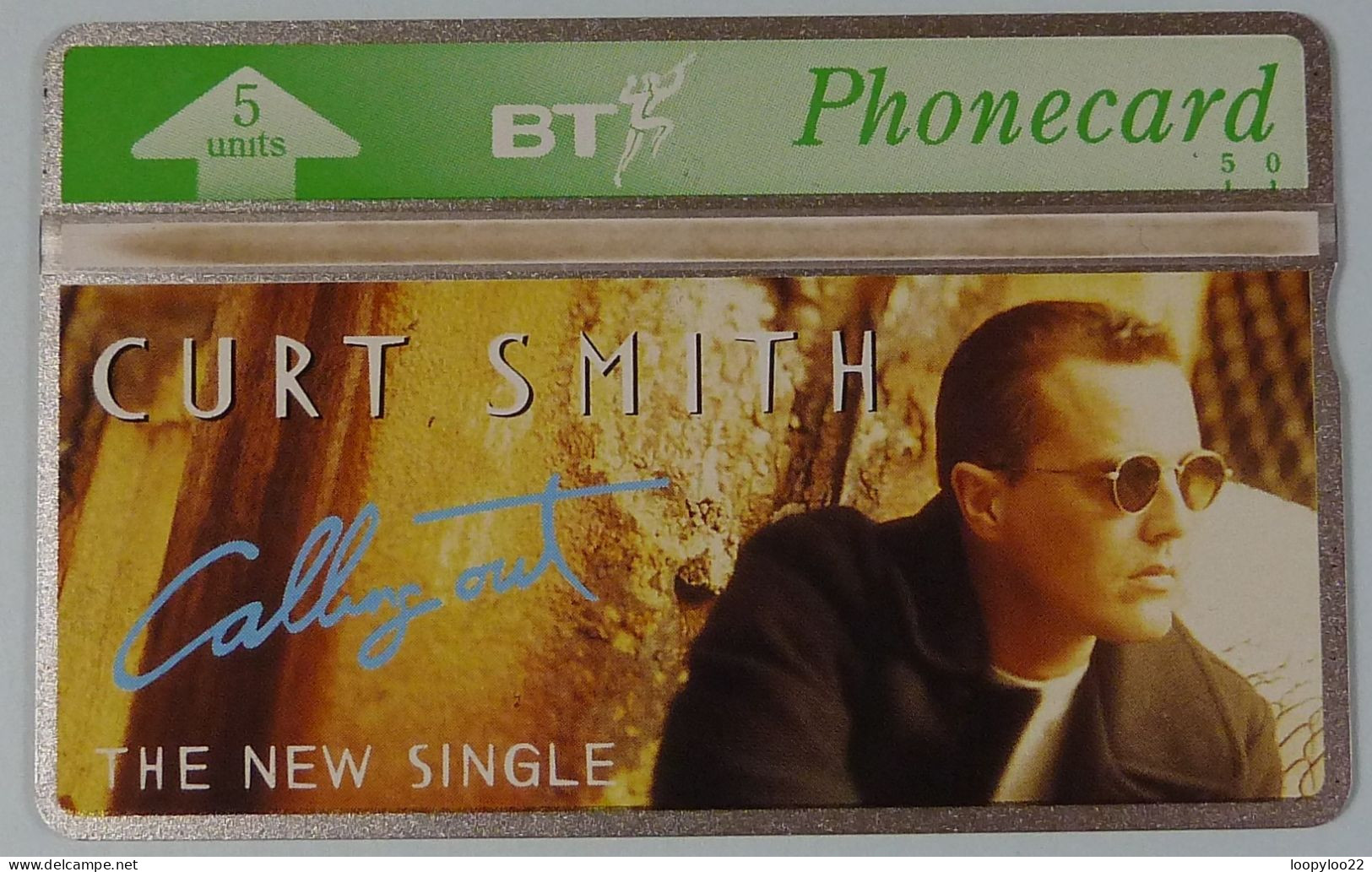 UK - Great Britain - BT & Landis & Gyr - BTP184 - Curt Smith - Calling Out - 345D - 2000ex - Mint - BT Private Issues