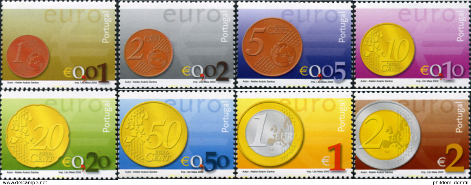 135915 MNH PORTUGAL 2002 EUROS - Other & Unclassified