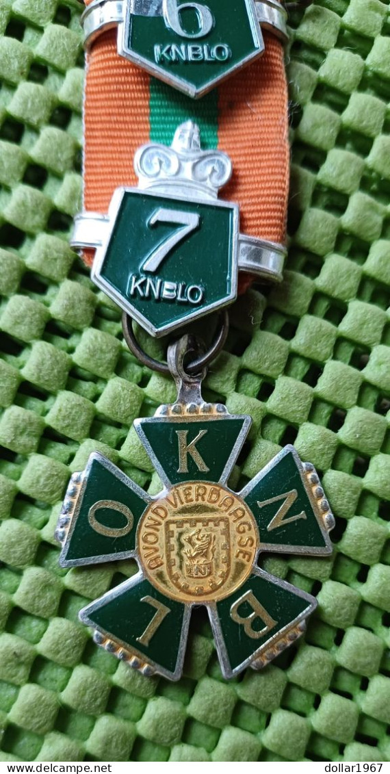 1 X  Medaille- Avondvierdaagse K.N.B.L.O , 6+7 -  Original Foto  !! - Altri & Non Classificati