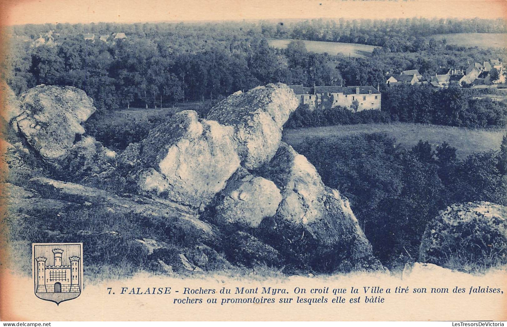 FRANCE - Falaise - Rochers Du Mont Myra - On Croit Que La Ville A Tiré Son Nom Des Falaises - Carte Postale Ancienne - Falaise