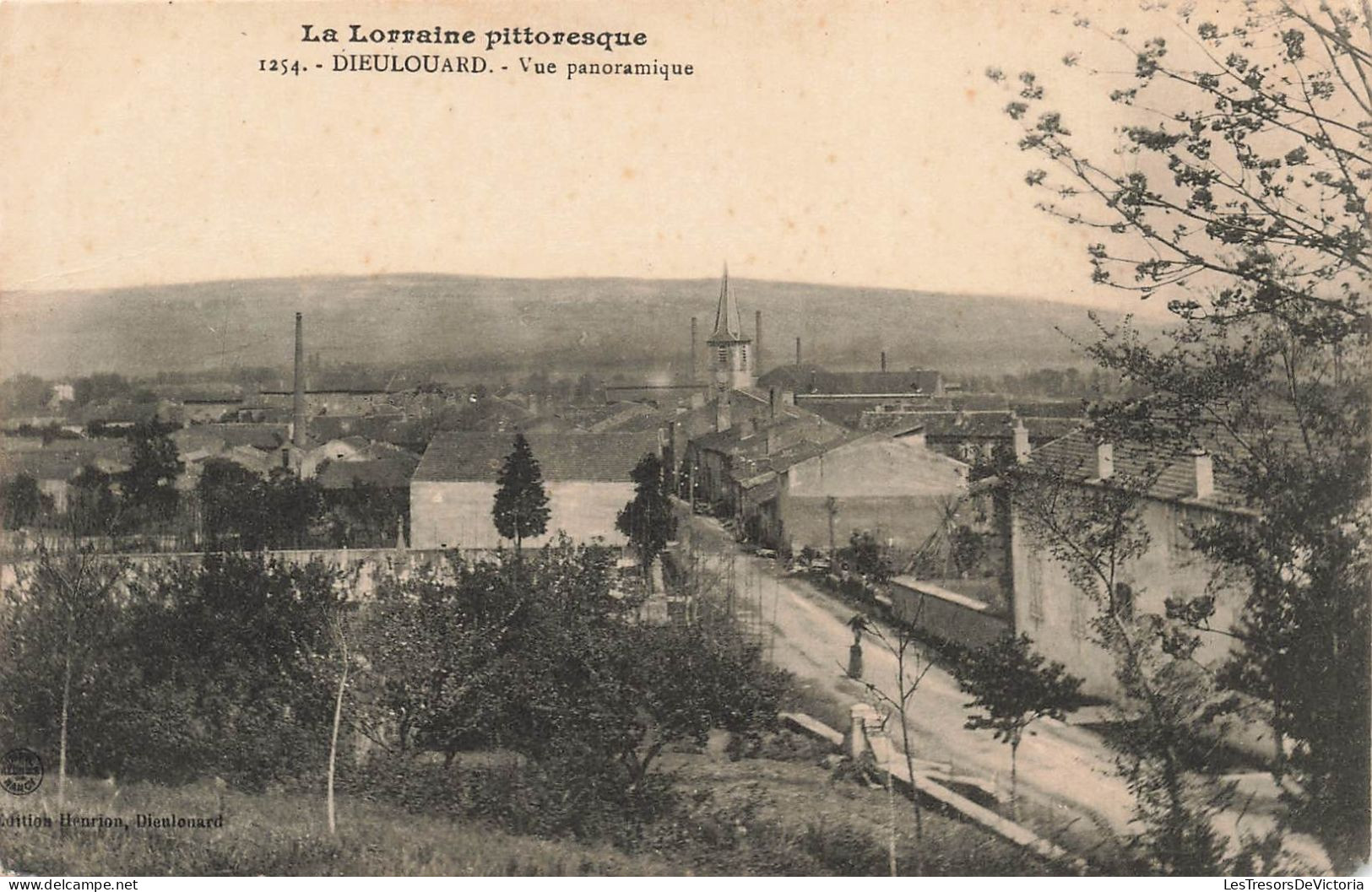 FRANCE - Dieulouard - Vue Panoramique De La Ville - La Lorraine Pittoresque - Carte Postale Ancienne - Dieulouard
