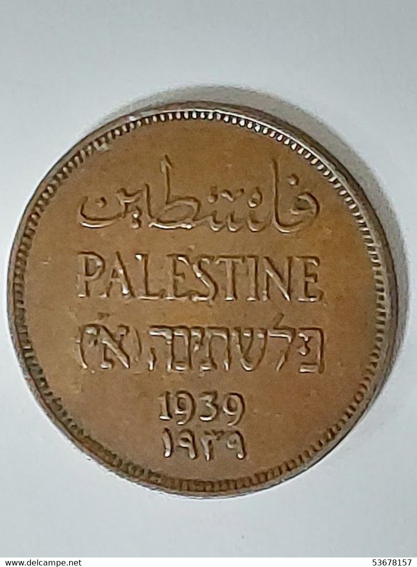 Palestine - 1 Mil, 1939, KM# 1 - Autres – Asie