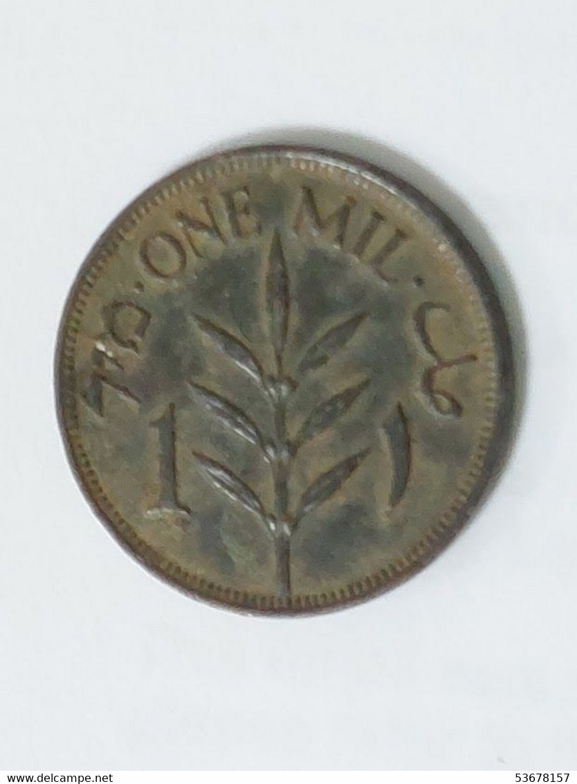 Palestine - 1 Mil, 1943, KM# 1 - Autres – Asie