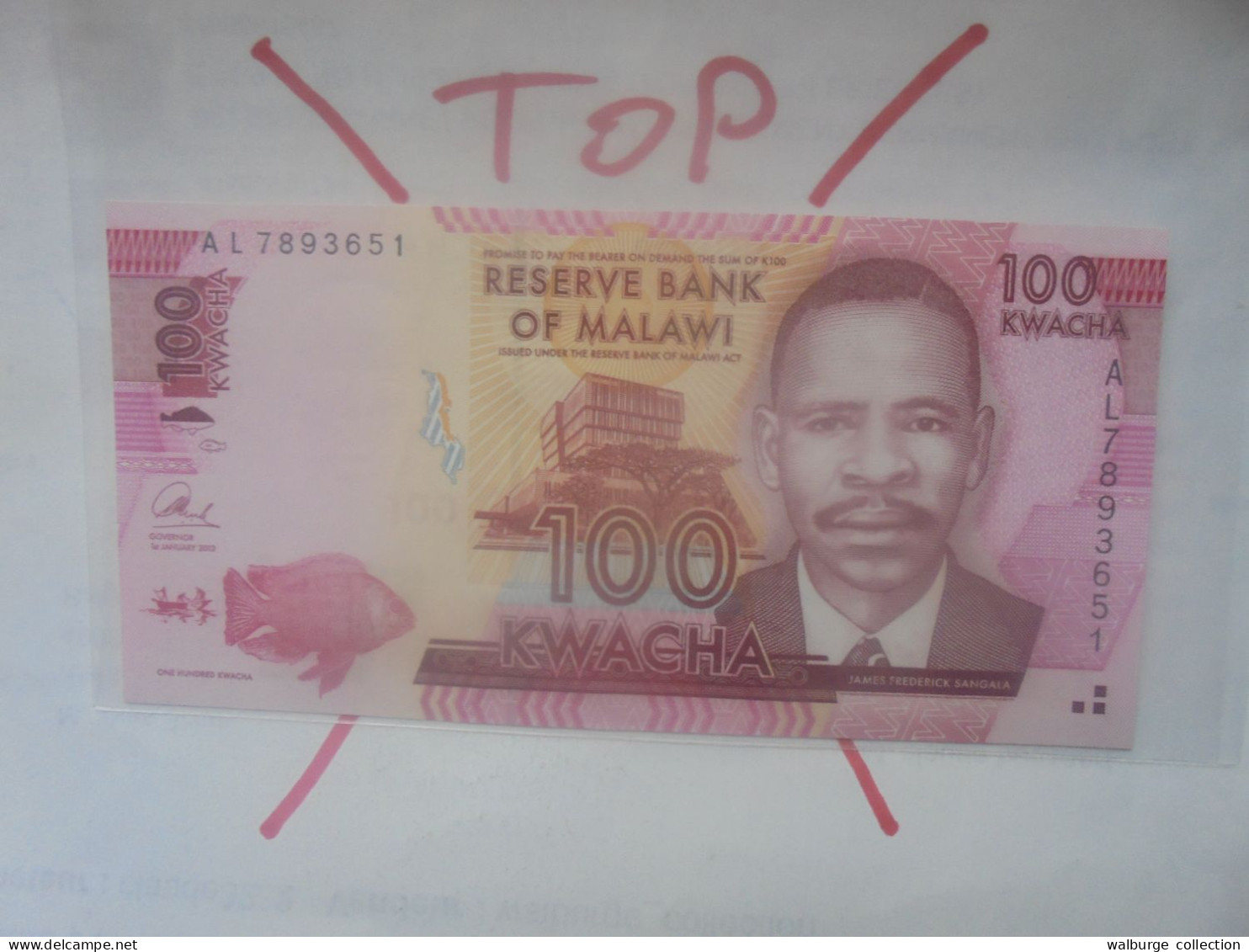 MALAWI 100 KWACHA 2013 Neuf (B.32) - Malawi