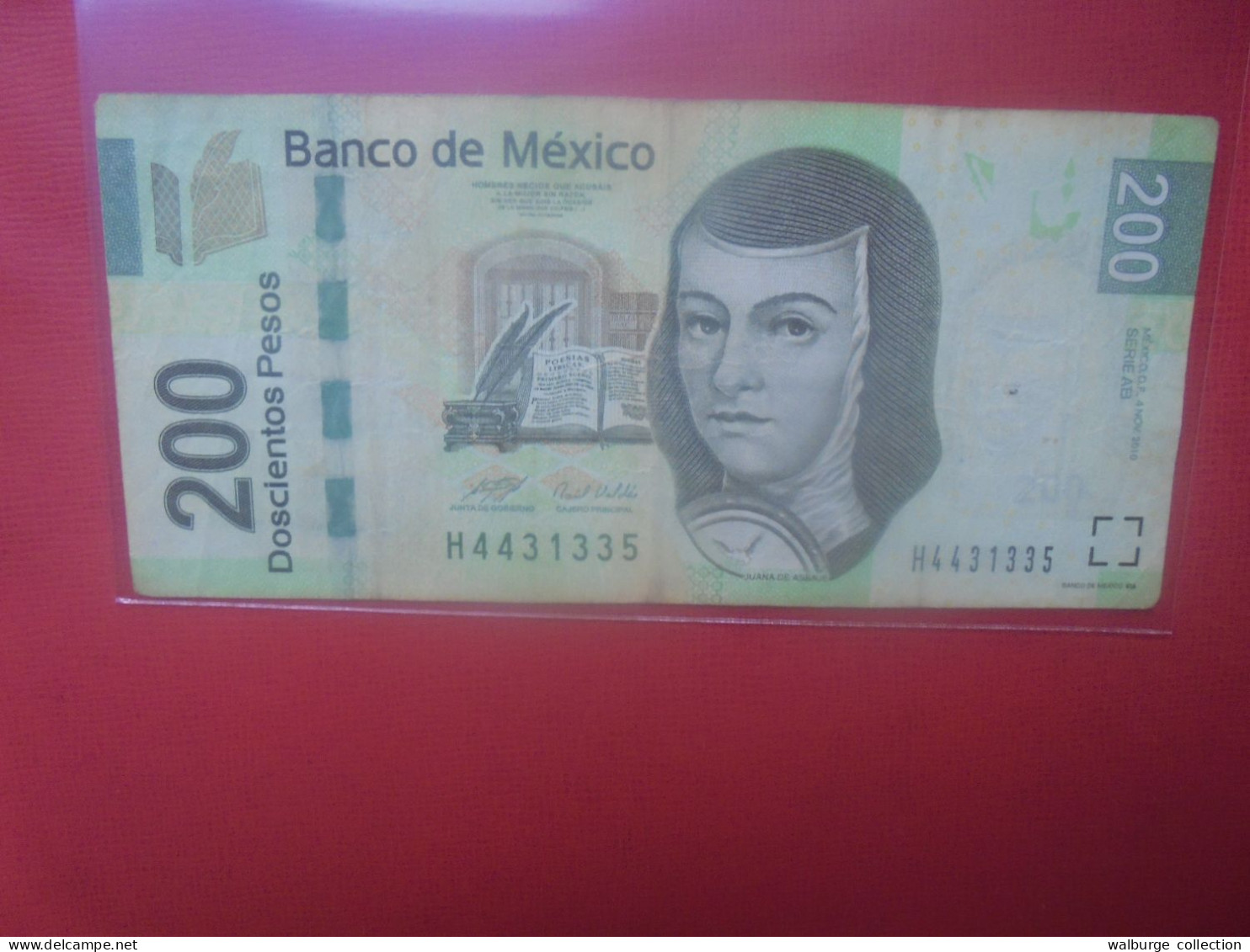 MEXIQUE 200 PESOS 2010 Circuler (B.32) - Mexique