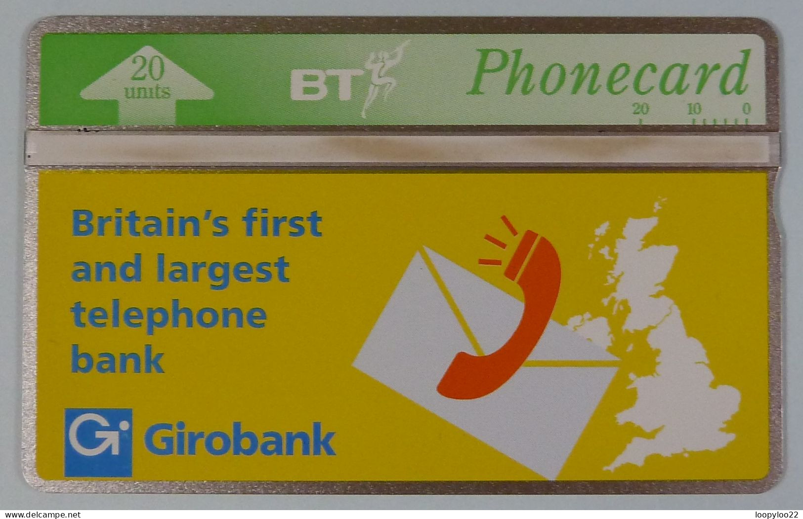 UK - Great Britain - BT & Landis & Gyr - BTP194 - Girobank - 348C - 2000ex - Mint - BT Private