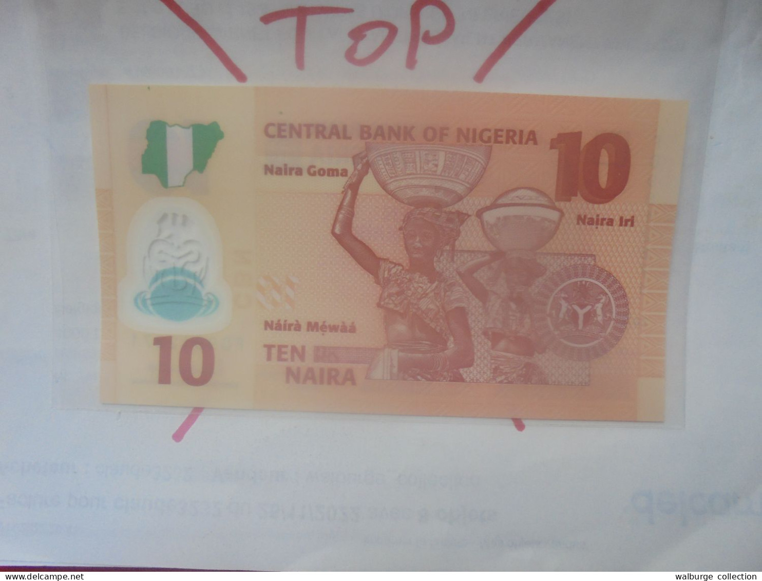 NIGERIA 10 NAIRA 2018 Neuf (B.32) - Nigeria