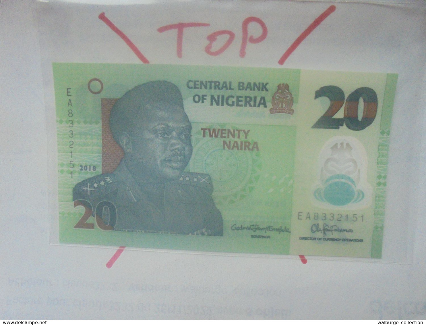 NIGERIA 20 NAIRA 2018 Neuf (B.32) - Nigeria