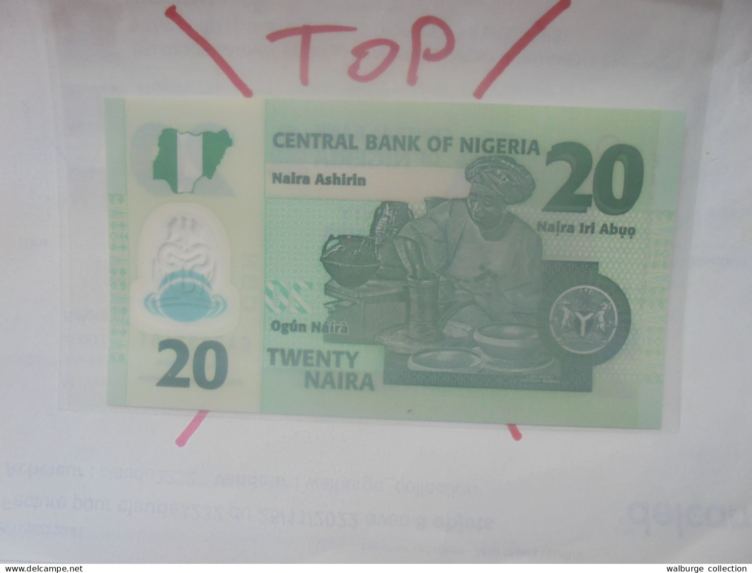 NIGERIA 20 NAIRA 2018 Neuf (B.32) - Nigeria