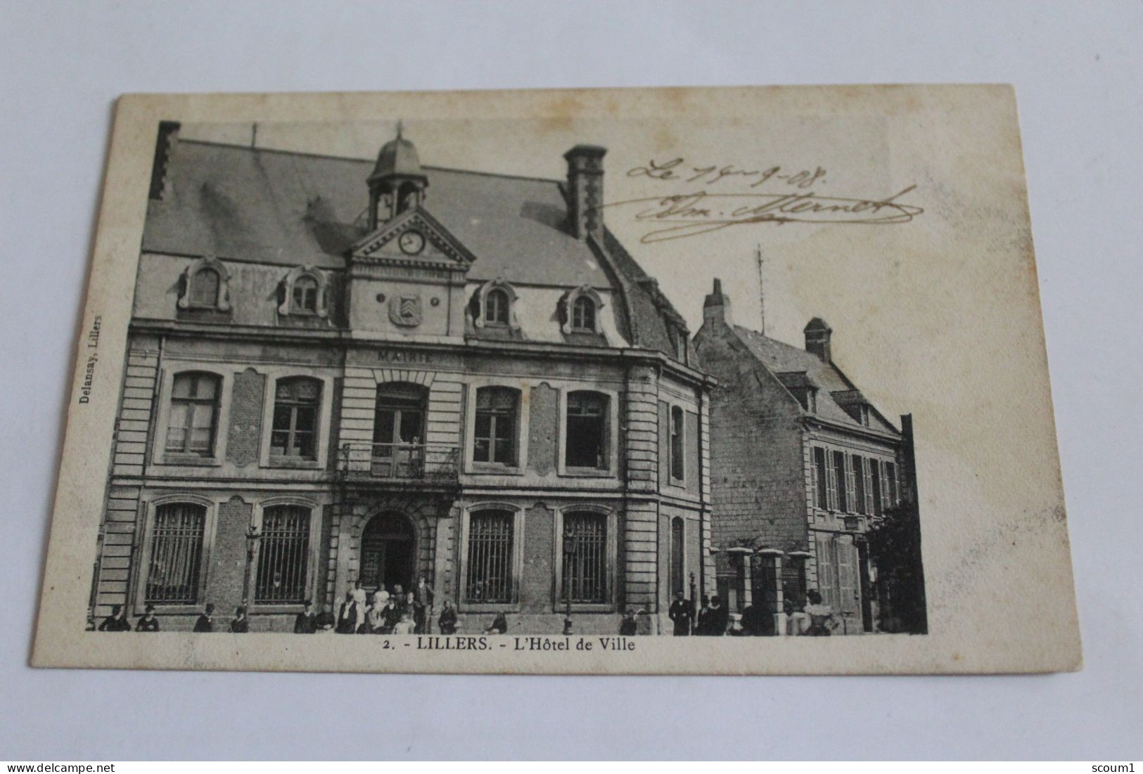 Lillers L Hotel De Ville 1908 - Lillers