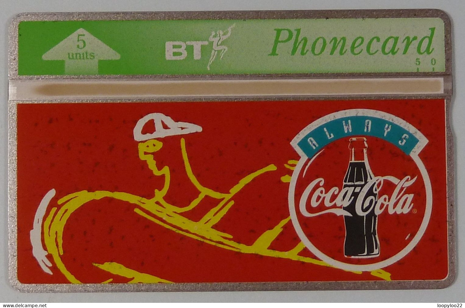 UK - Great Britain - BT & Landis & Gyr - BTP196 - Coca Cola - 310K - 2000ex - Mint - BT Emissions Privées