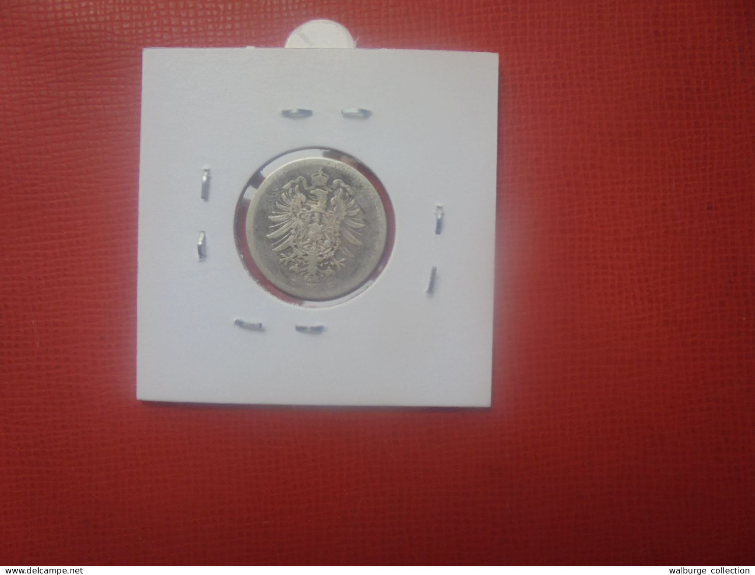 DEUTSCHES REICH 50 Pfennig 1875 "E" ARGENT RARE ! (A.4) - 50 Pfennig