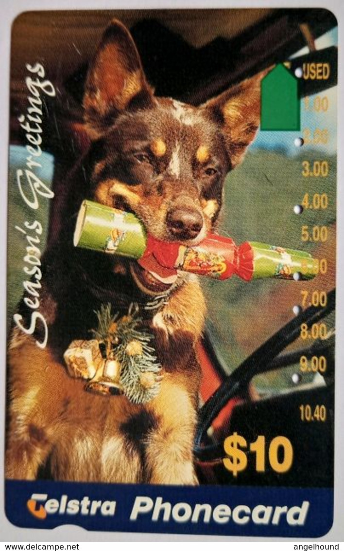 Australia $10 " Christmas Blue Heeler ( Dog ) " - Australie