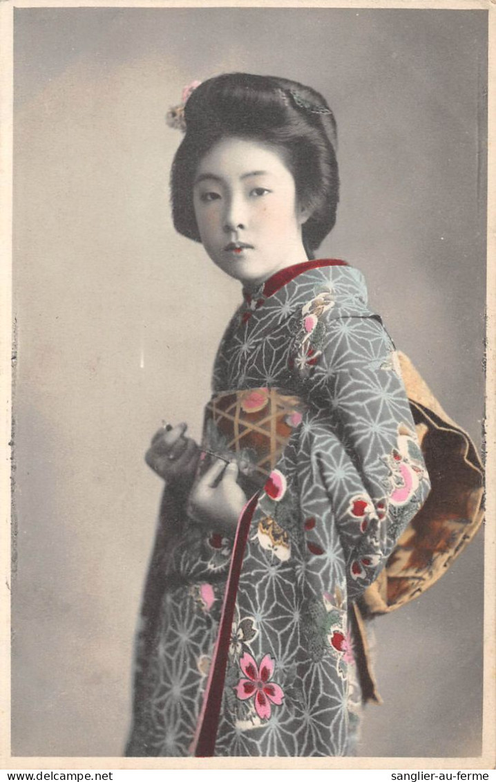 CPA JAPON / FEMME JAPONAISE  / GEISHA / JAPAN - Sonstige & Ohne Zuordnung