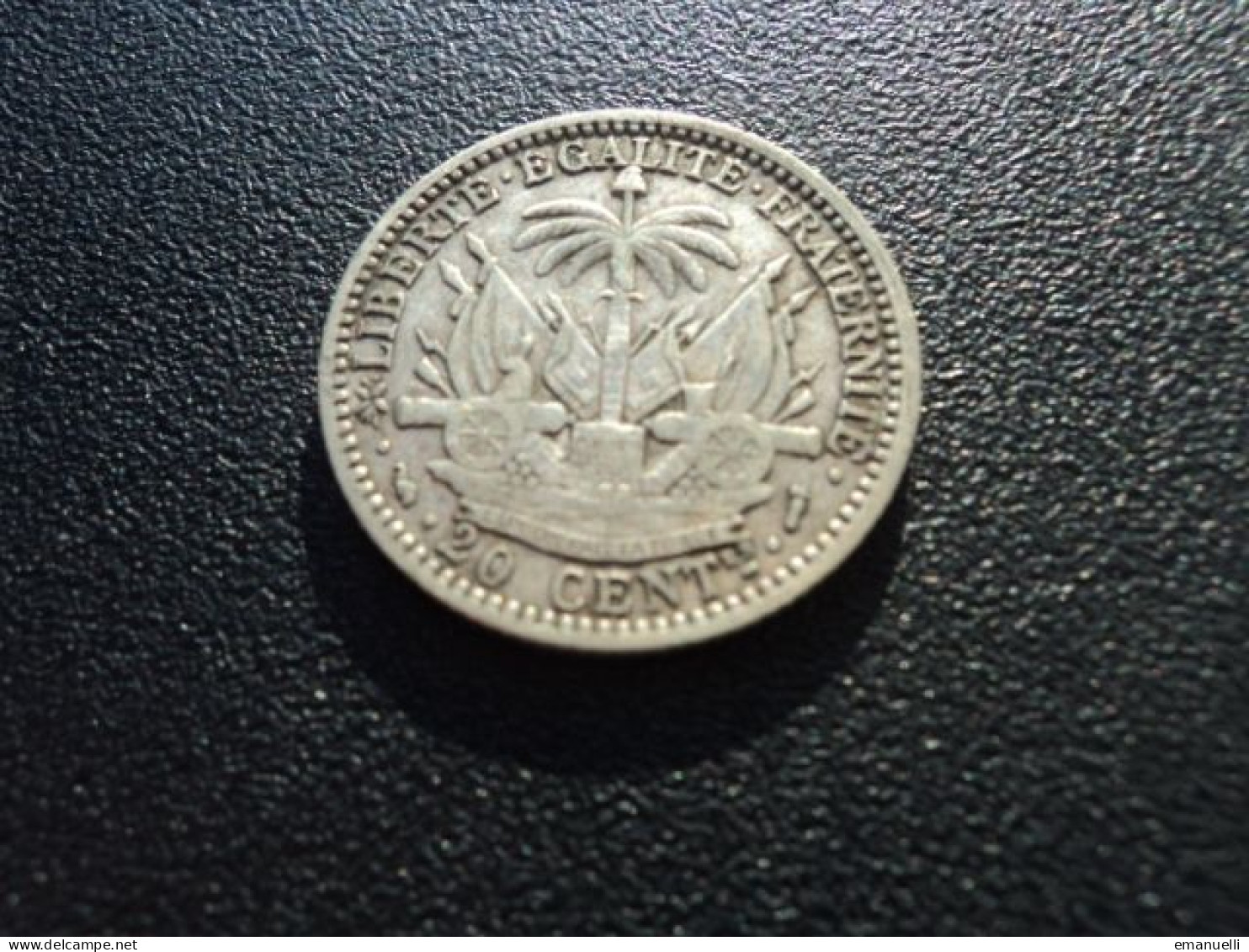 RÉPUBLIQUE D' HAÏTI * : 20 CENTIMES   1881 (a) **    KM 49      TTB+ - Haití