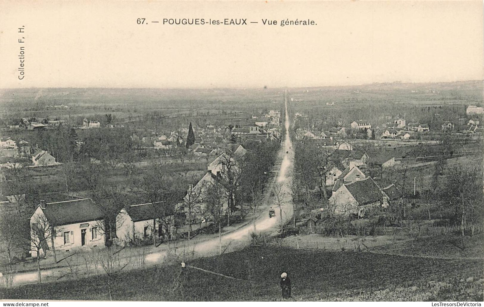 FRANCE - Pougues Les Eaux - Vue Générale - Carte Postale Ancienne - Pougues Les Eaux