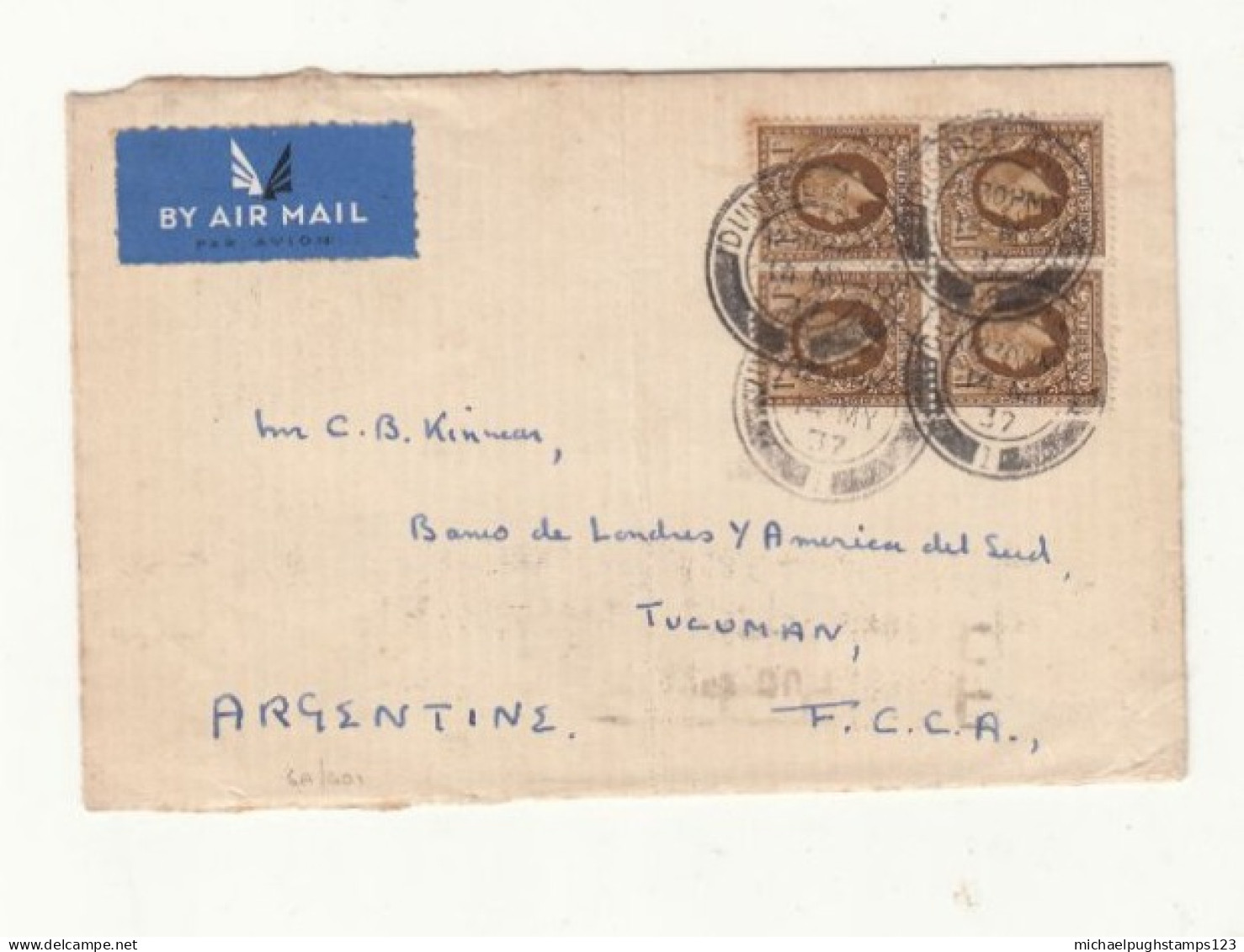 G.B. / Airmail / Photogravure Stamps / Argentina / Railways / France - Non Classificati