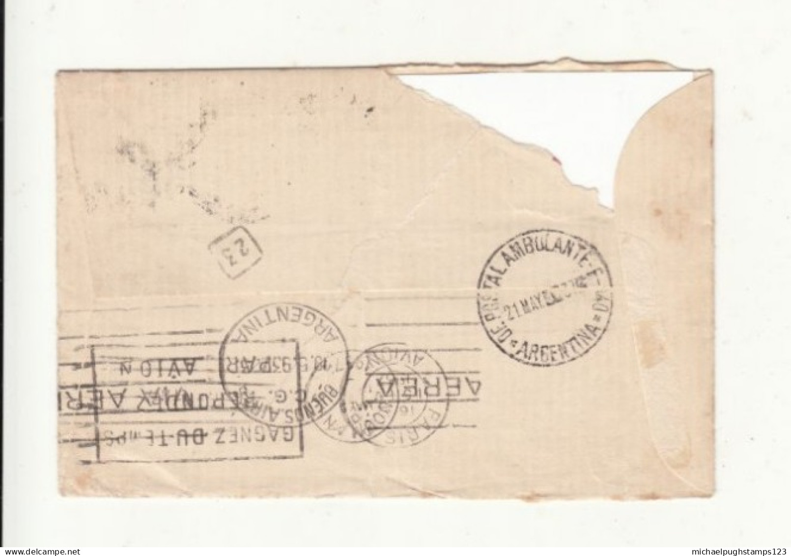 G.B. / Airmail / Photogravure Stamps / Argentina / Railways / France - Non Classés