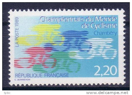 FRANCE - 1989 -  CYCLISME - YVERT 2590 - Ungebraucht
