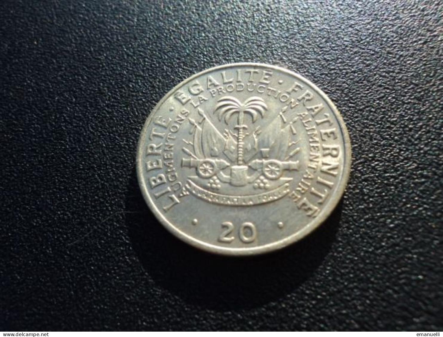 RÉPUBLIQUE D' HAÏTI * : 20 CENTIMES   1972      KM 100      NON CIRCULÉE - Haití