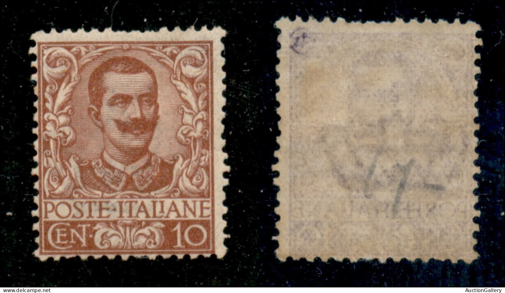 Regno - Vittorio Emanuele III - 1901 - 10 Cent Floreale (71) - Gomma Originale (240) - Other & Unclassified