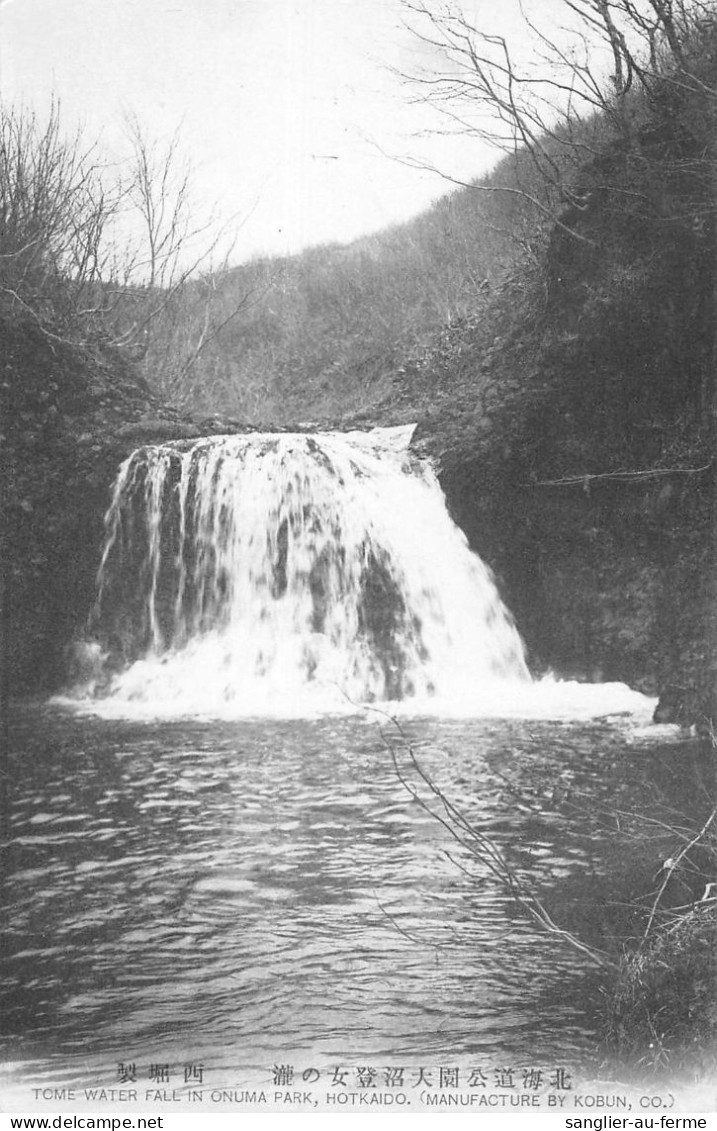 CPA JAPON / THE WATER FALL IN ONUMA PARK HOTKAIDO - Sonstige & Ohne Zuordnung