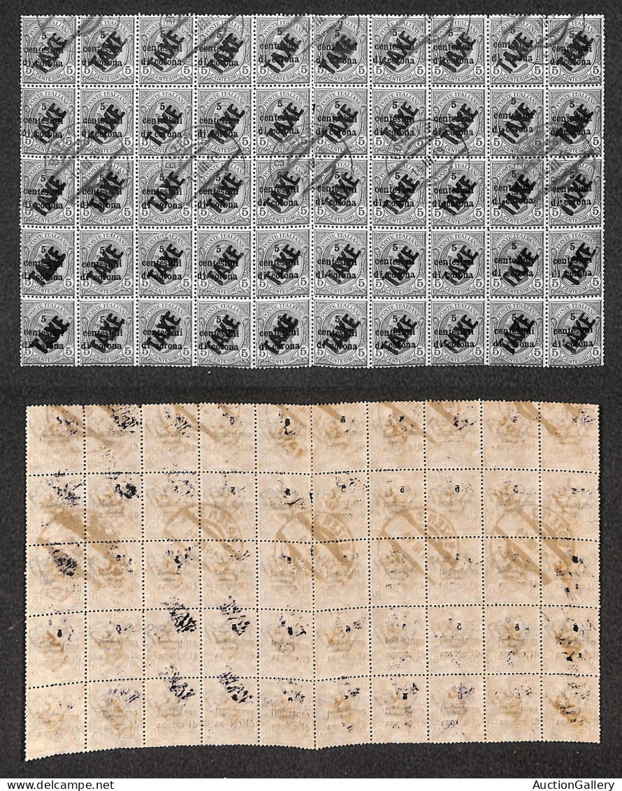 Occupazioni I Guerra Mondiale - Trentino-Alto Adige - 1918 - Bolzano 3/14.3.19 (in Verde) - 1918 - Taxe Su 5 Cent Su 5 ( - Sonstige & Ohne Zuordnung