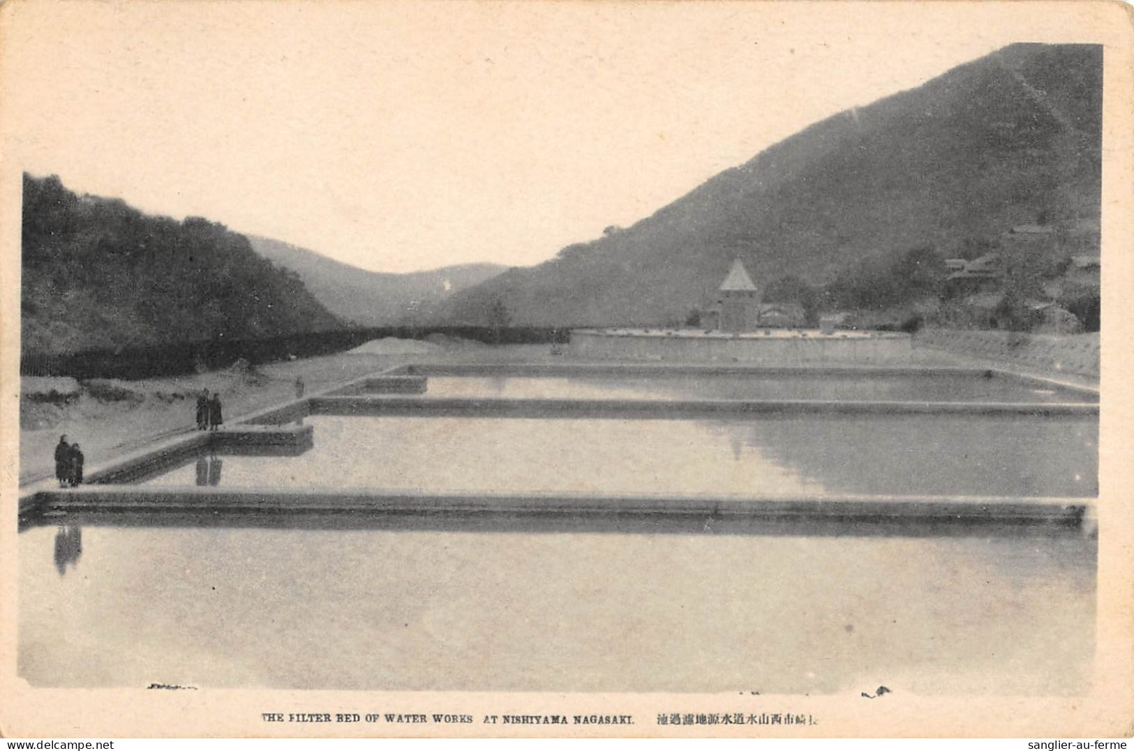 CPA JAPON / THE FILTER BED OF WATER WORKS AT NISHIYAMA NAGASAKI - Other & Unclassified