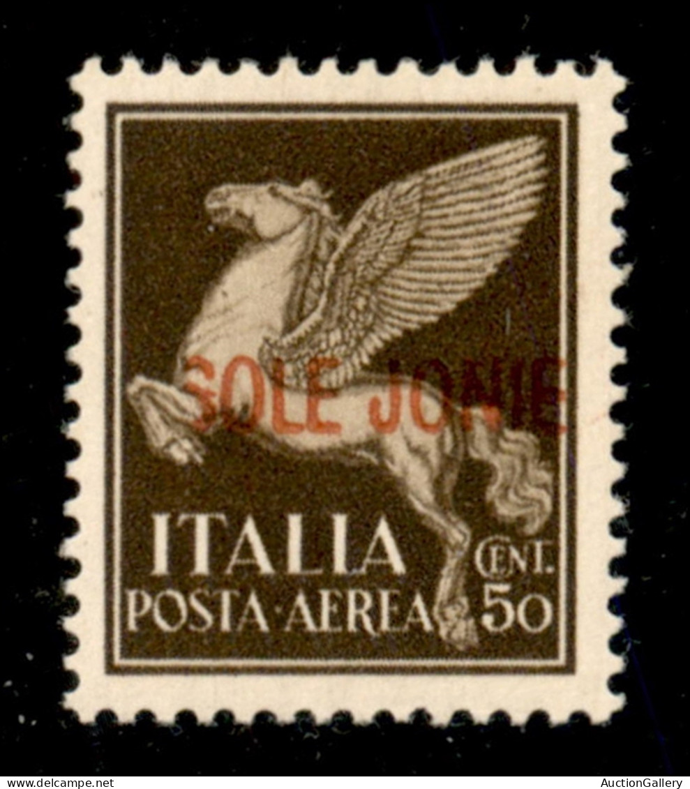 Occupazioni II Guerra Mondiale - Isole Jonie - 1941 - 50 Cent (1aa) Senza I - Gomma Integra (270) - Autres & Non Classés