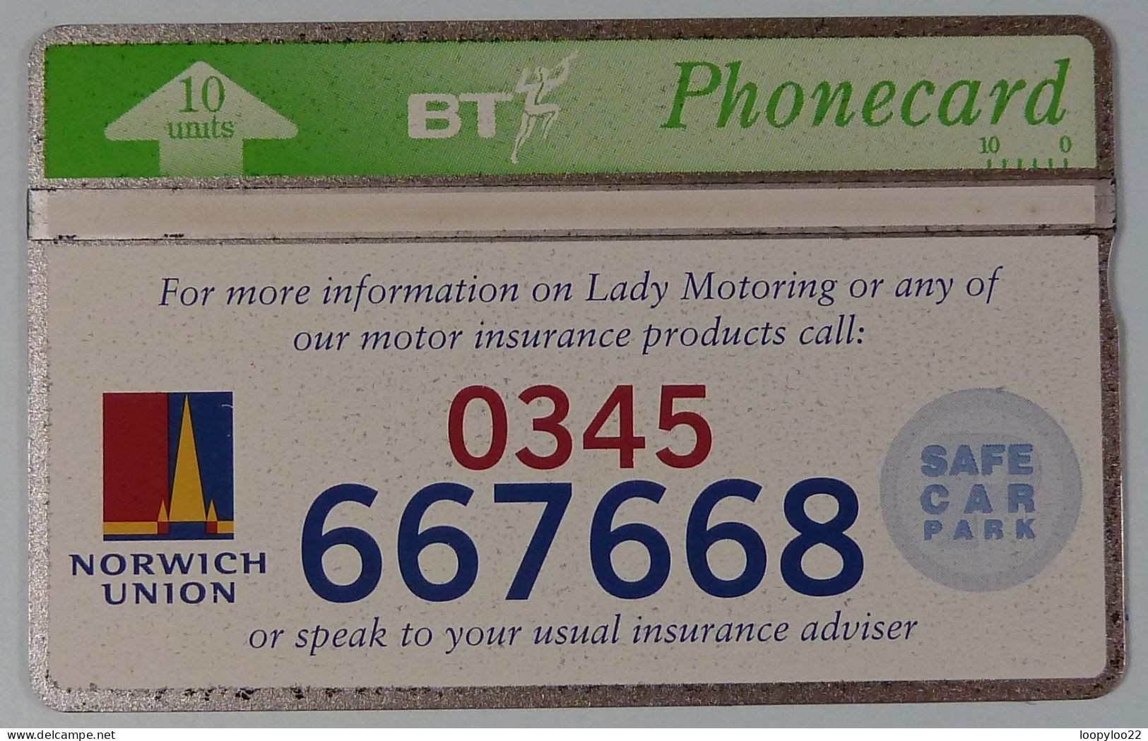 UK - Great Britain - BT & Landis & Gyr - BTP207 - Norwich Union - 311D - 2000ex - Mint - BT Emissions Privées