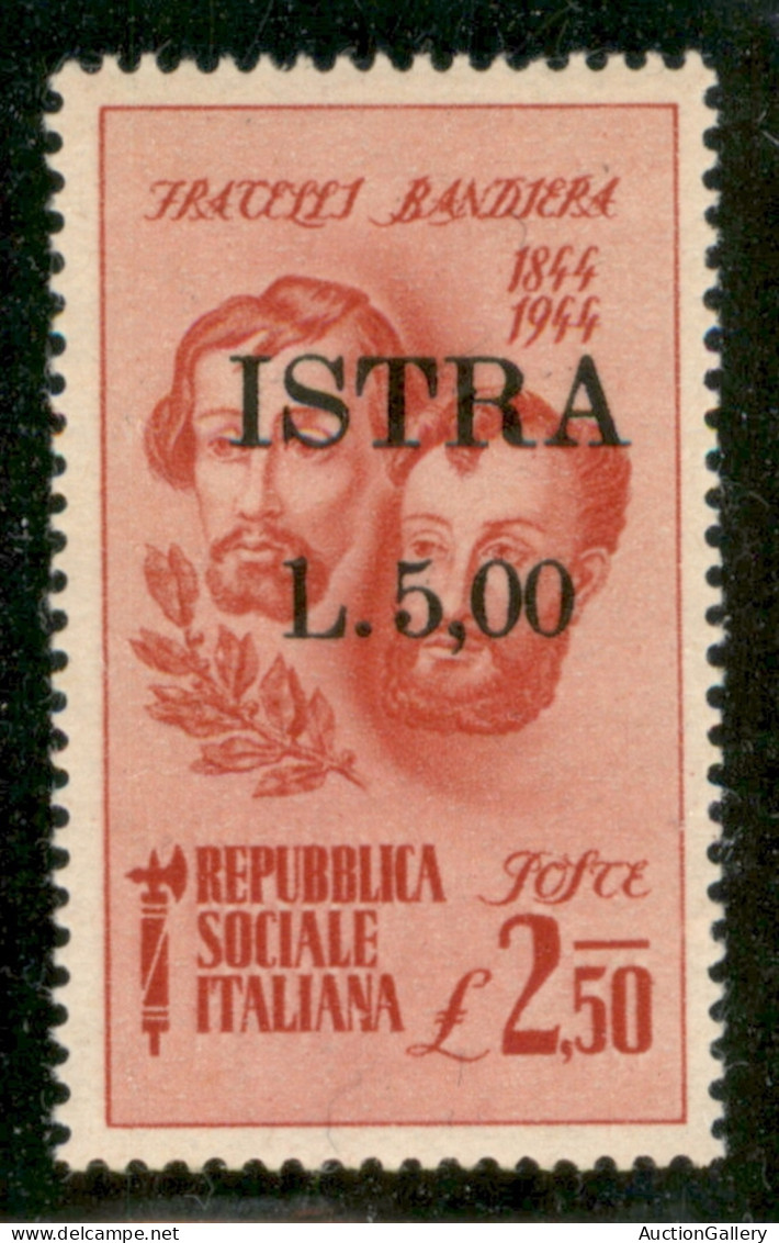 Occupazioni Straniere Di Territori Italiani - Occupazione Jugoslava - Istria - 1945 - 5 Lire Su 2,5 Bandiera (33) - Gomm - Altri & Non Classificati