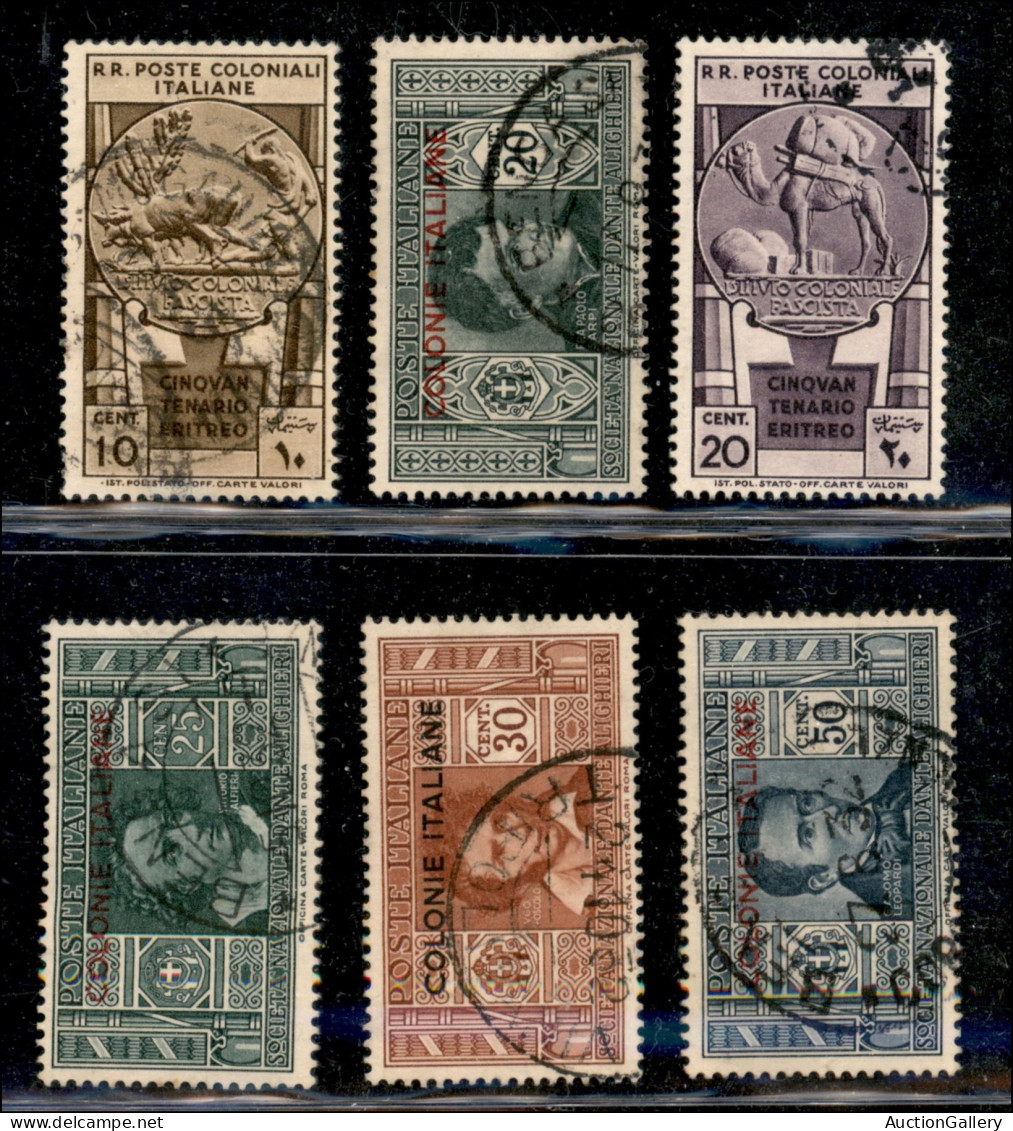 Colonie - Emissioni Generali - 1932/1933 - 6 Valori (13/16 + 23/24) Usati - Altri & Non Classificati