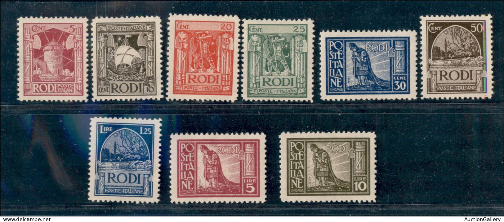 Colonie - Egeo - Emissioni Generali - 1929 - Pittorica (3/11) - Serie Completa - Gomma Originale (900) - Other & Unclassified