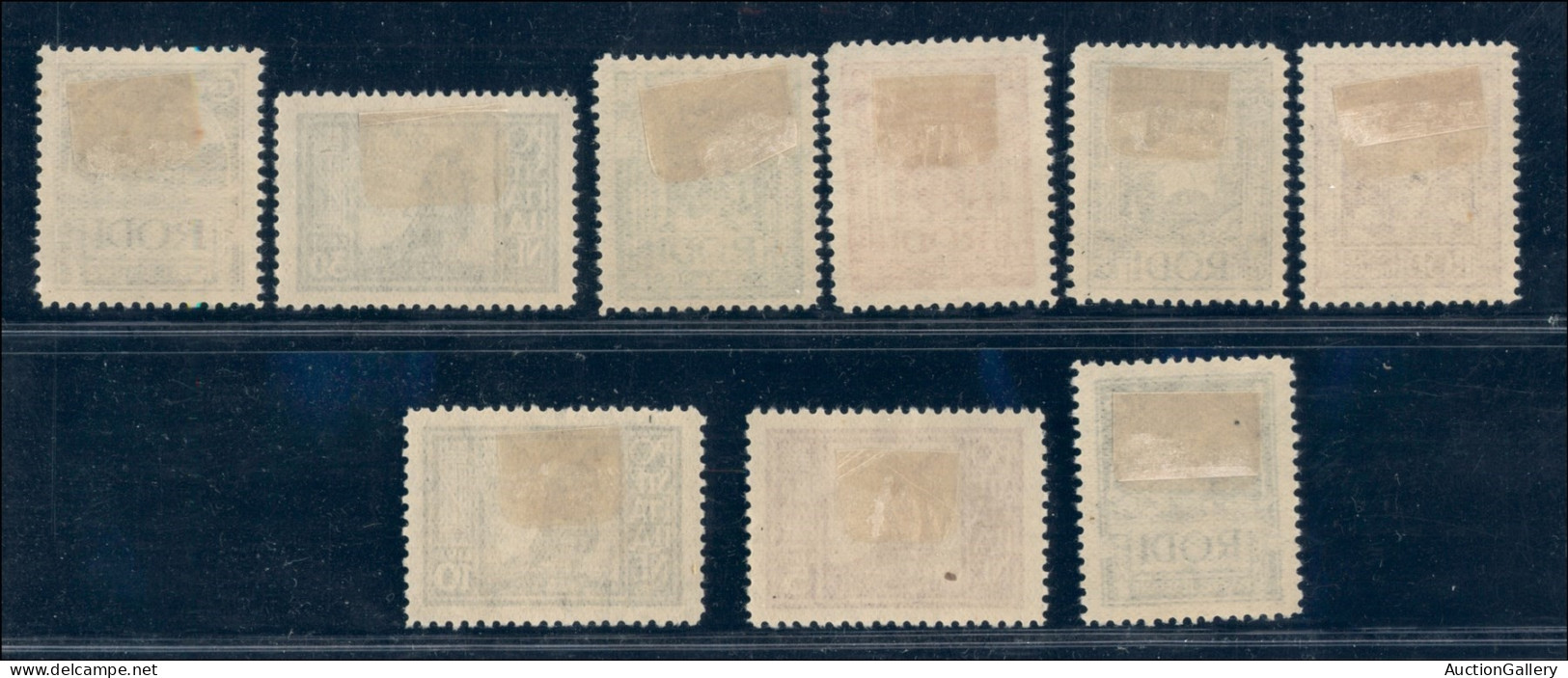 Colonie - Egeo - Emissioni Generali - 1929 - Pittorica (3/11) - Serie Completa - Gomma Originale (900) - Other & Unclassified