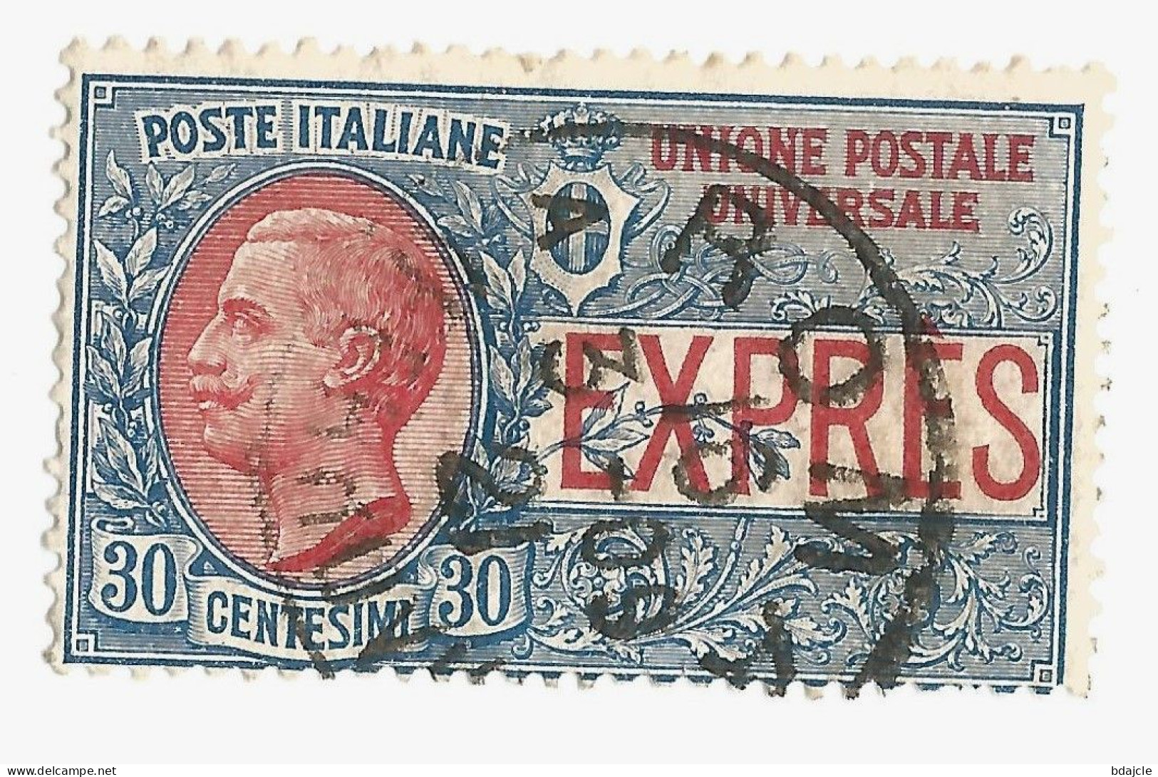Express - 30 Centesimi - Oblitéré - Roma 3 Sptembre 1921 - Exprespost