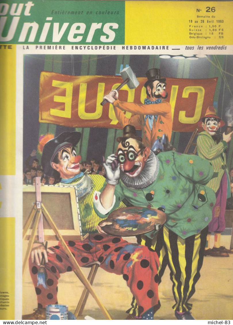 Revue Tout L'univers 1963 - Encyclopédies