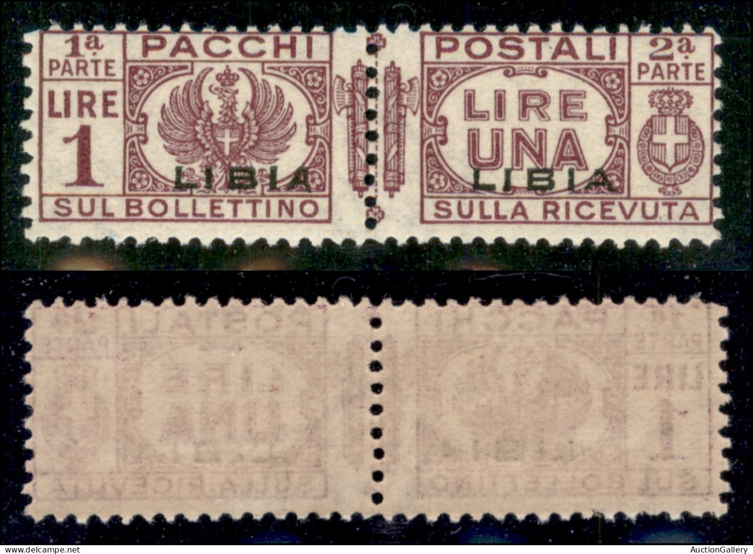 Colonie - Libia - 1937 - 1 Lira (19) - Gomma Integra (140) - Andere & Zonder Classificatie