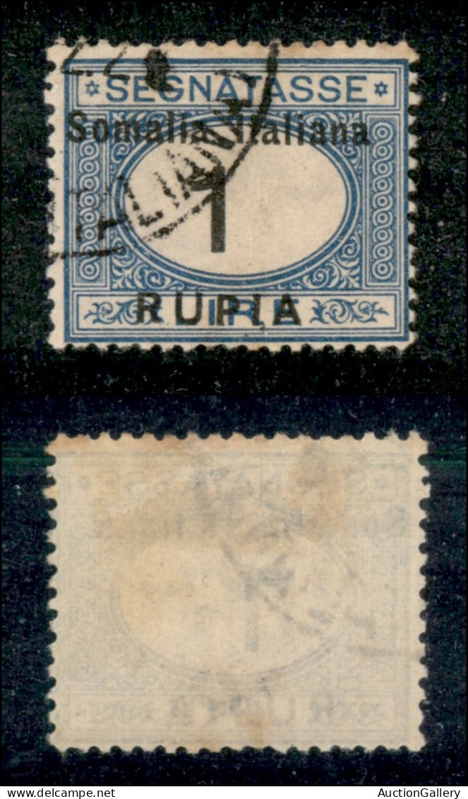 Colonie - Somalia - 1923 - 1 Rupia (40) Usato - Other & Unclassified