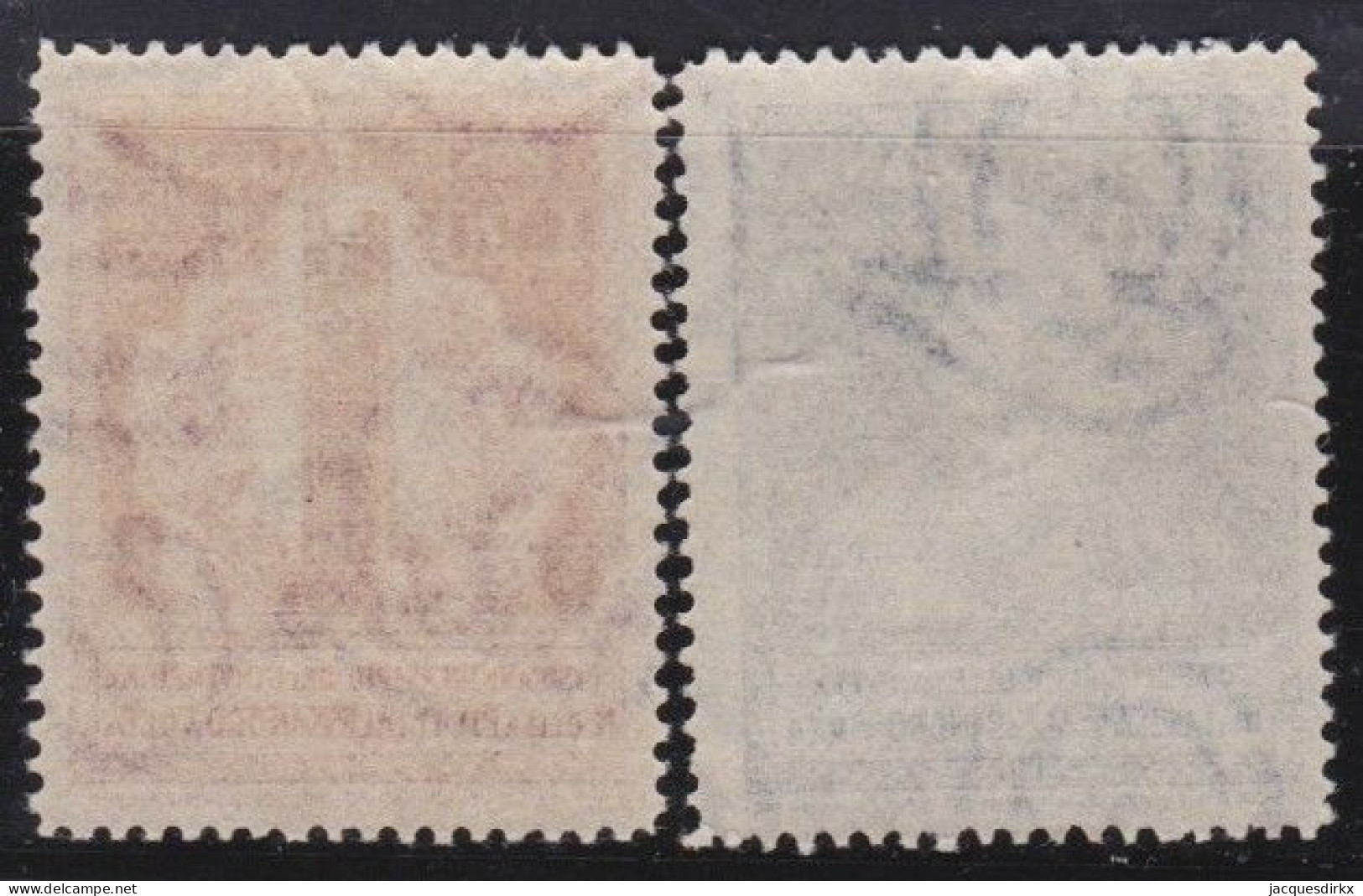 Italy   .  Y&T   .     549/550  (2 Scans)       .    **         .    MNH - 1946-60: Ungebraucht