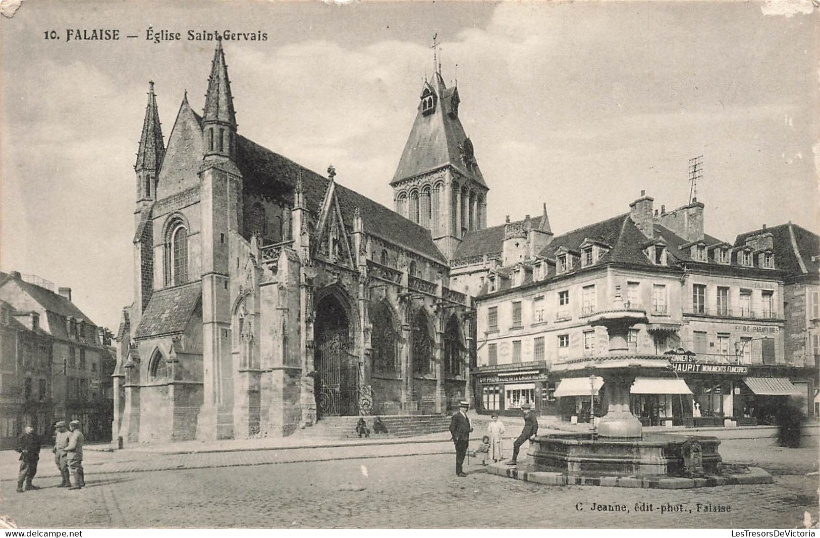 FRANCE - Falaise - Eglise Saint Gervais - Carte Postale Ancienne - Falaise