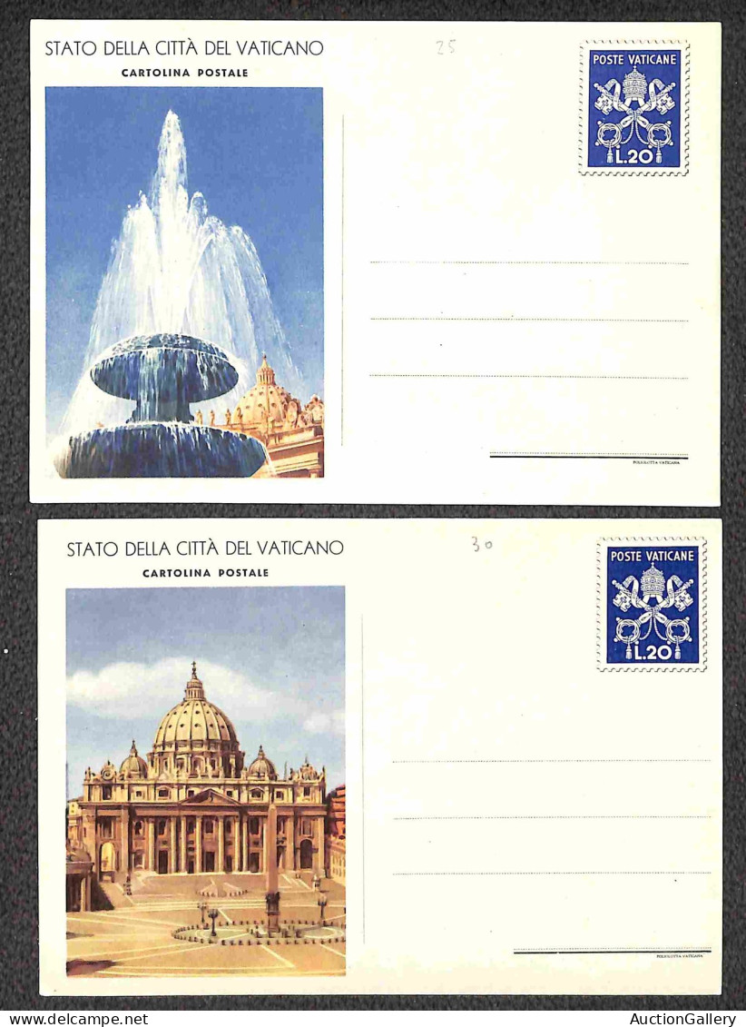 VATICANO - 1953 - Vedute (C12/C13 - 1/4) - Serie Completa - 8 Cartoline Postali - Nuove - Otros & Sin Clasificación